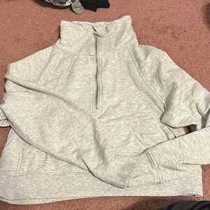 Danskin Light Gray Women's Cowl Neck Sweater